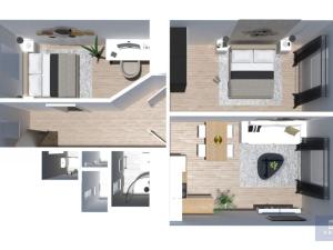 Pronájem bytu 3+kk, Praha - Libeň, Kotlaska, 60 m2