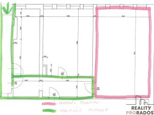 Pronájem kanceláře, Blansko, 38 m2