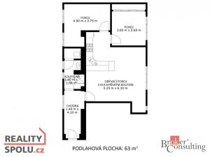 Prodej bytu 3+kk, Hodonín, Úprkova, 72 m2