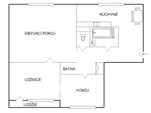 Prodej bytu 3+1, Bruntál, Okružní, 67 m2