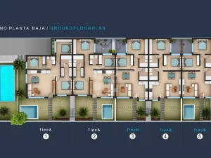 Prodej rodinného domu, San Pedro del Pinatar, Španělsko, 82 m2