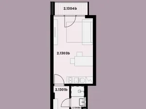 Prodej bytu 1+kk, Brno, Burešova, 28 m2