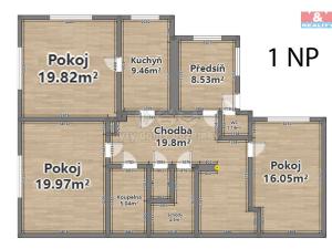 Prodej rodinného domu, Hořovice, 9. května, 120 m2