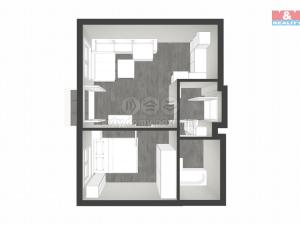 Prodej bytu 2+kk, Modletice, 42 m2