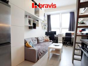 Pronájem bytu 1+kk, Brno - Medlánky, Hudcova, 25 m2