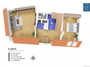 Prodej bytu 3+1, Praha - Nusle, Jaurisova, 104 m2