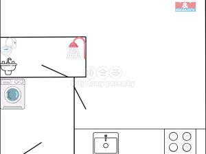 Pronájem bytu 1+kk, Prostějov, Lidická, 36 m2
