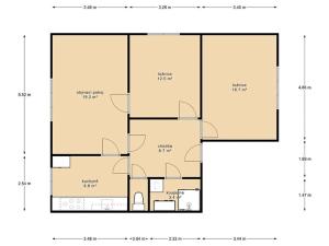 Prodej bytu 3+1, Hostouň, 95 m2