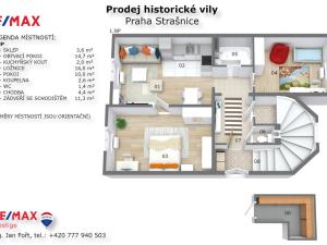 Prodej vily, Praha - Strašnice, U nových vil, 180 m2