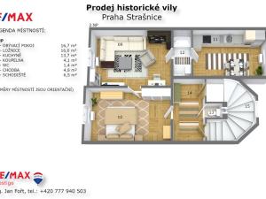 Prodej vily, Praha - Strašnice, U nových vil, 180 m2