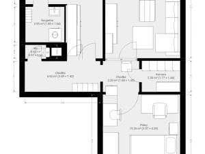 Pronájem bytu 2+1, Brno, Palackého třída, 56 m2