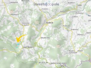 Prodej louky, Hartmanice - Hořejší Těšov, 107158 m2