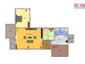 Prodej rodinného domu, Samopše - Přívlaky, 122 m2