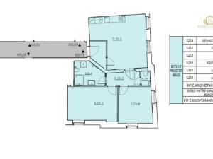 Prodej bytu 3+kk, Praha - Smíchov, Kmochova, 70 m2