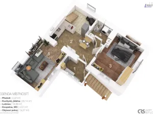 Prodej rodinného domu, Jince, Žižkova, 150 m2