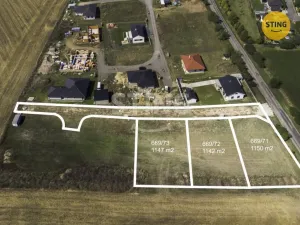 Prodej pozemku pro bydlení, Cítov, 1147 m2