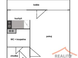 Pronájem bytu 1+kk, Hradec Králové, Jungmannova, 28 m2