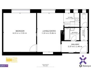 Pronájem bytu 2+kk, Vsetín, Josefa Sousedíka, 59 m2