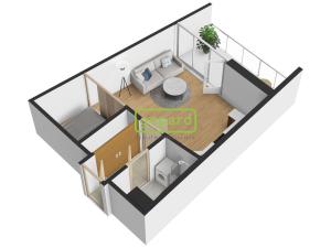Prodej bytu 1+kk, Brno - Slatina, Lučiny, 32 m2