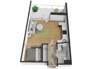 Prodej bytu 1+kk, Brno - Slatina, Lučiny, 32 m2