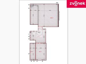 Pronájem výrobních prostor, Holešov, Samostatnost, 1080 m2