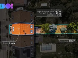 Prodej rodinného domu, Praha, Legionářů, 318 m2