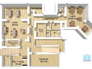 Pronájem restaurace, Plzeň - Jižní Předměstí, Skrétova, 176 m2