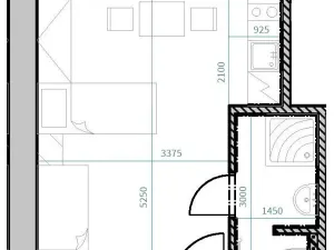 Prodej bytu 1+kk, Bublava, 24 m2