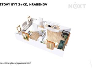 Prodej bytu 3+kk, Ruda nad Moravou, 63 m2