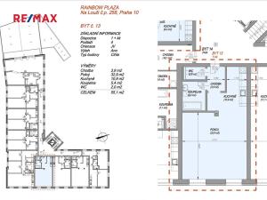 Pronájem bytu 1+kk, Praha - Vršovice, Na louži, 55 m2