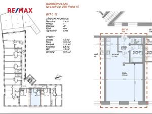 Pronájem bytu 1+kk, Praha - Vršovice, Na louži, 55 m2