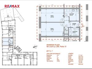 Pronájem bytu 2+1, Praha - Vršovice, Na louži, 65 m2