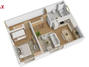 Prodej bytu 2+kk, Deštné v Orlických horách, 59 m2