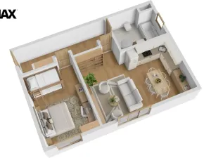 Prodej bytu 2+kk, Deštné v Orlických horách, 59 m2