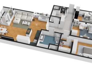 Prodej bytu 4+kk, Praha - Libeň, Nad Okrouhlíkem, 113 m2