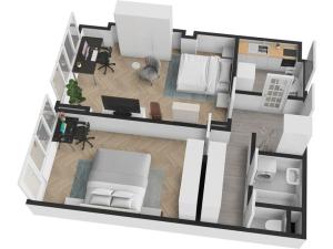 Prodej bytu 2+1, Praha - Vinohrady, Budečská, 55 m2