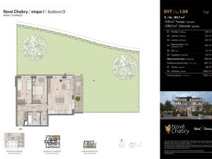 Prodej bytu 3+kk, Praha - Dolní Chabry, 80 m2