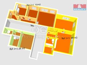 Prodej činžovního domu, Krucemburk, Masarykova, 263 m2