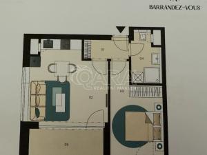 Pronájem bytu 2+kk, Praha - Hlubočepy, Kurandové, 50 m2