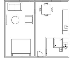 Pronájem bytu 1+1, Litvínov, Tylova, 35 m2