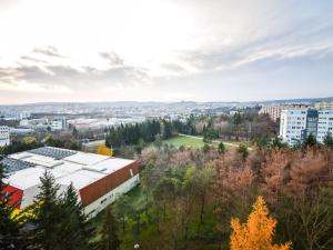 Pronájem bytu 1+1, Brno - Lesná, Halasovo náměstí, 32 m2