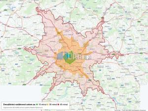 Pronájem bytu 1+1, Praha - Žižkov, Cimburkova, 38 m2