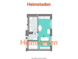 Pronájem bytu 1+kk, Havířov - Prostřední Suchá, Hornická, 31 m2