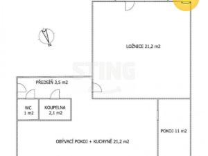Pronájem bytu 3+kk, Havířov, Osvoboditelů, 67 m2