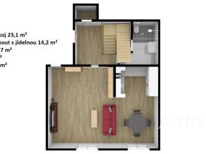 Pronájem bytu 3+kk, Praha - Žižkov, Baranova, 99 m2