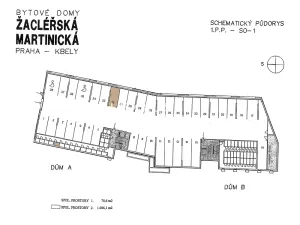 Prodej bytu 3+kk, Praha - Kbely, Martinická, 80 m2
