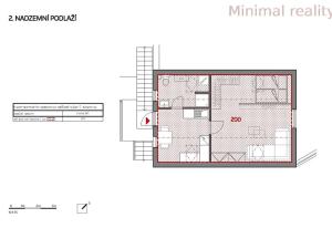 Prodej bytu 1+1, Praha - Kyje, Borečkova, 47 m2