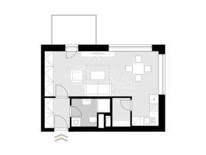 Pronájem bytu 1+kk, Praha - Strašnice, Štěchovická, 42 m2