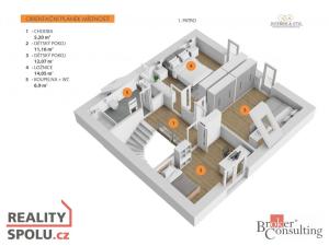 Prodej rodinného domu, Všestary, 120 m2