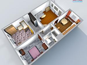 Prodej bytu 3+1, Česká Lípa, Hradecká, 75 m2